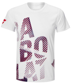 Футболка мужская теннисная Babolat Exercise Big B Tee Men - white/white