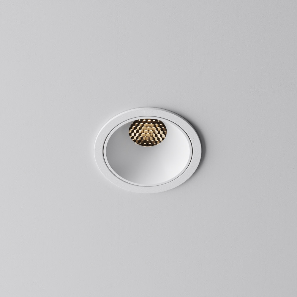 Встраиваемый светодиодный светильник Maytoni Alfa LED DL043-01-10W3K-RD-W-1