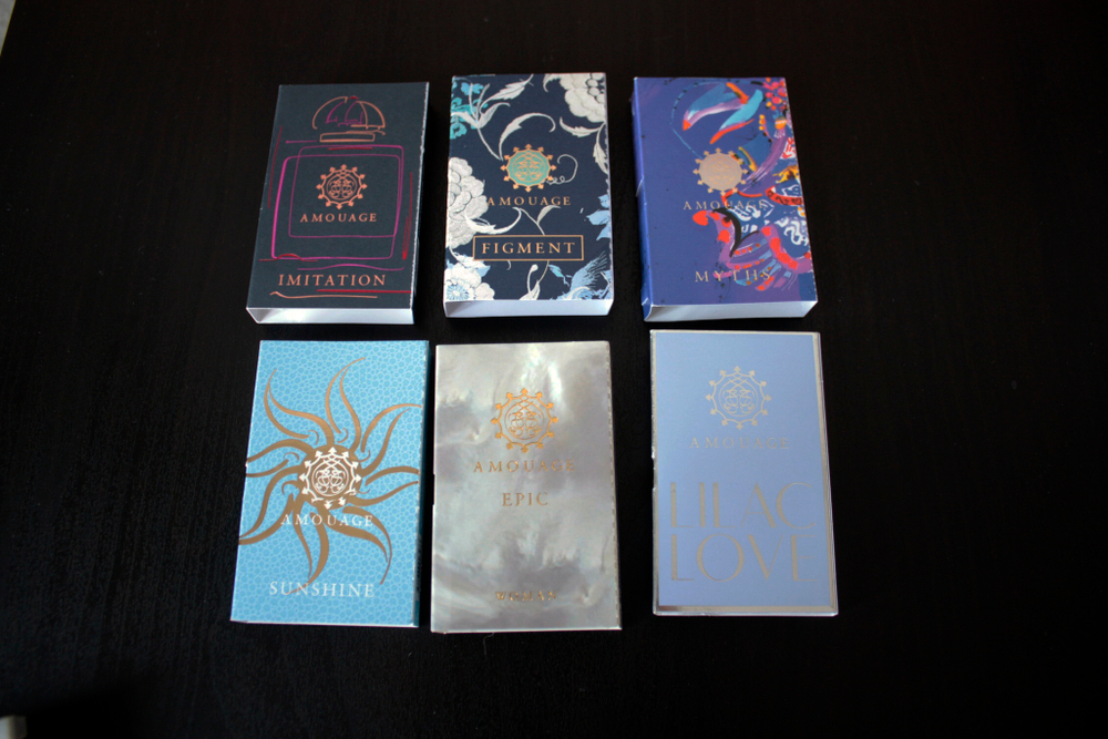 Amouage женские пробники