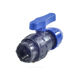 Кран шаровой компрессионный ПЭ Дн 20х1/2" ВР Ру10 RTP (РосТурПласт) 14392