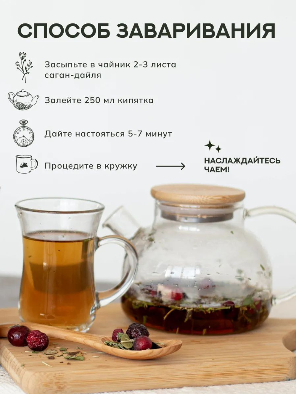 Набор для заваривания чая Алтайский с шиповником и липой (Алтайский товар)