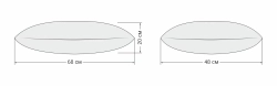 Подушка 48*68