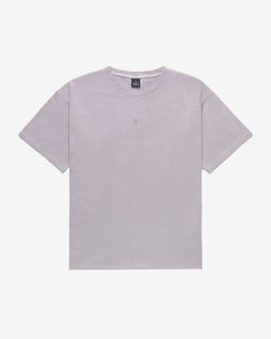 Футболка Garment Dyed сливовая