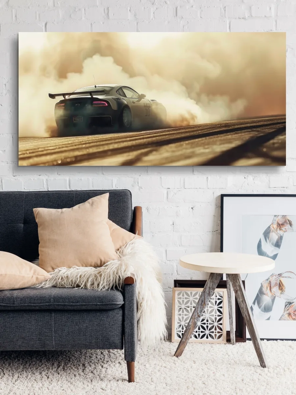 Картина Desert racing на стену 40х80 1 шт