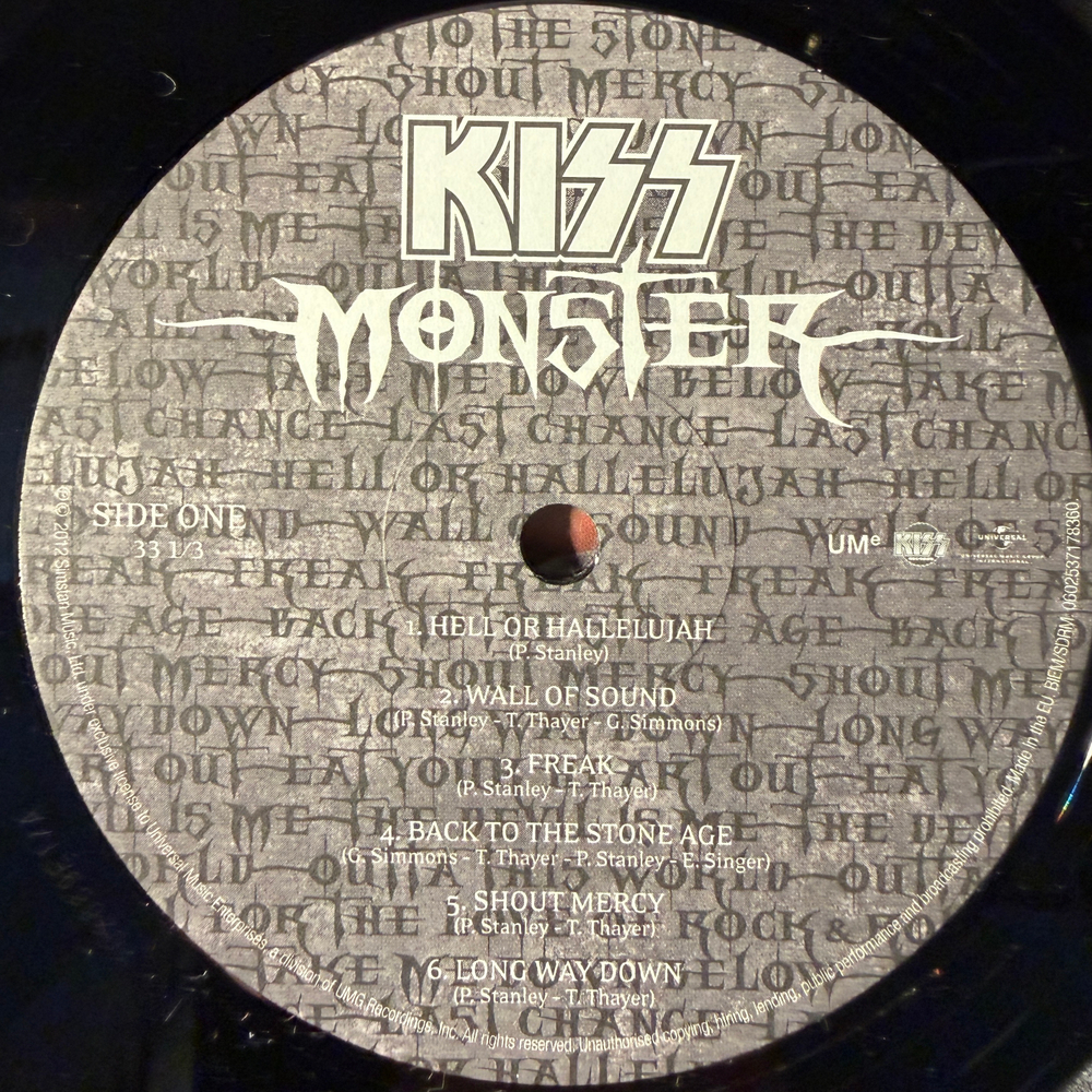 Kiss ‎– Monster (Европа 2012г.)