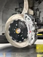 Усиленная тормозная система InSpeed Zeekr 001 Рестайлинг 2024+ Зикр Тормоза Суппорт диски Колодки