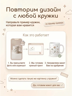 Кружка и пазл с фотографией и своим принтом на заказ