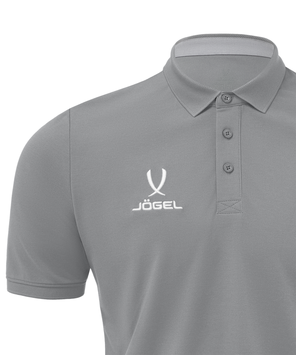 Поло JÖGEL PREMIER PerFormDRY CVC Polo, серый