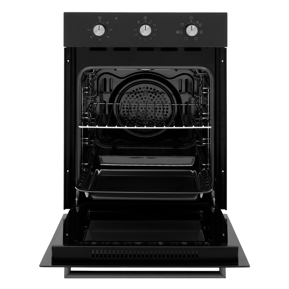 Духовой шкаф Oasis D-45 MMB черный,стекло