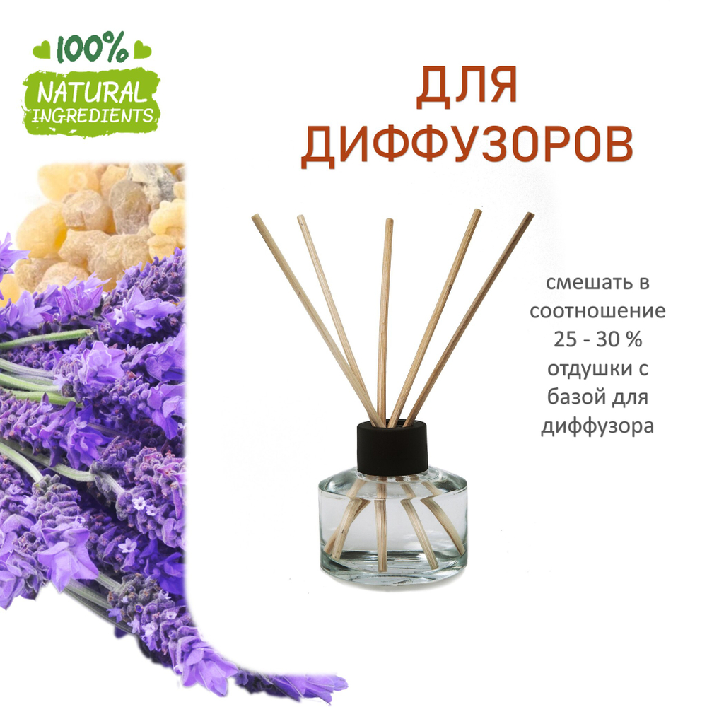 Ладан и лаванда, отдушка для свечей и мыла