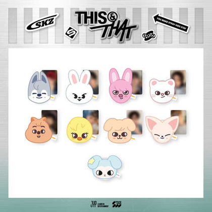 Мерч Stray Kids - THIS & THAT POP-UP STORE (магнитный холдер)
