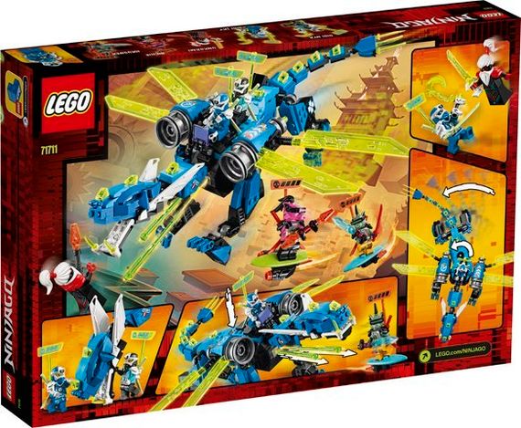 Lego konstruktor Ninjago Jays Cyber Dragon