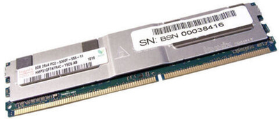Оперативная память HP DIMM 512Mb PC2-5300F DDR2-667ECC REG FBD for Workstations 419006-001