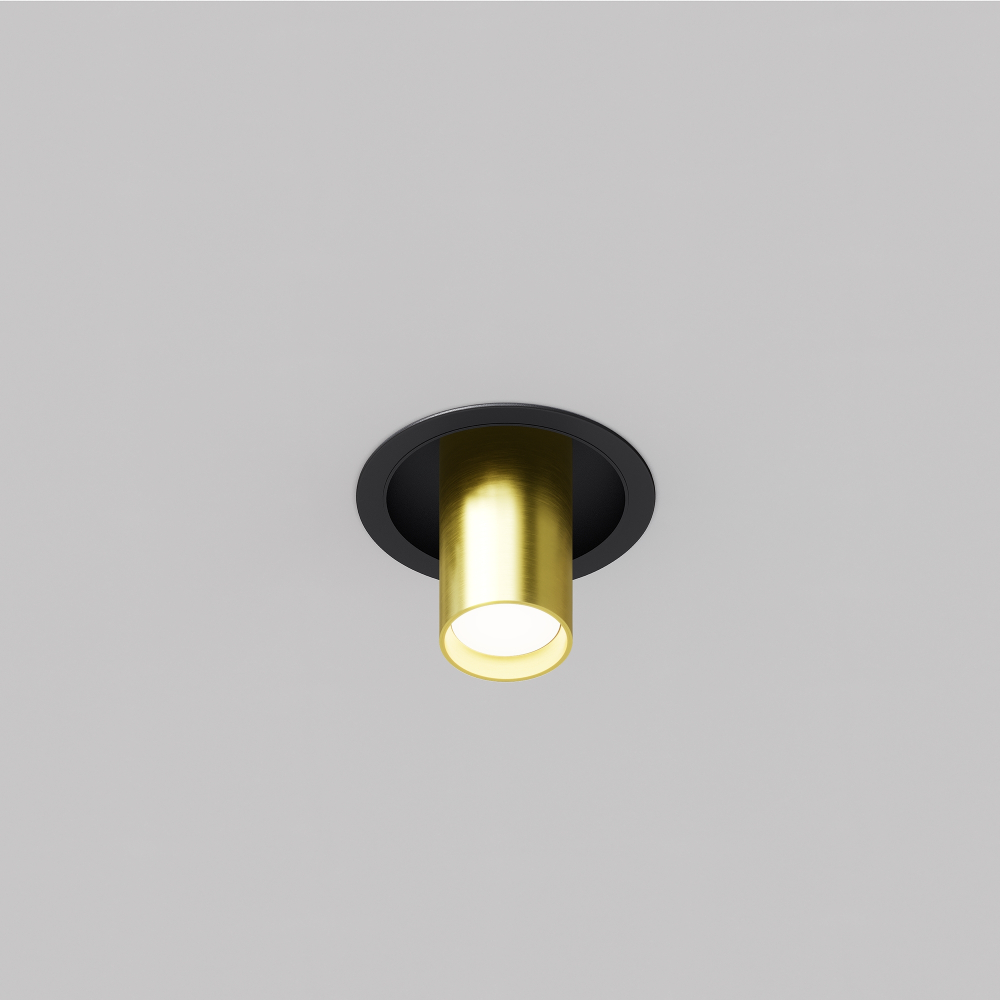 Встраиваемый светильник Maytoni FOCUS S C048CL-01-GU10-BBS