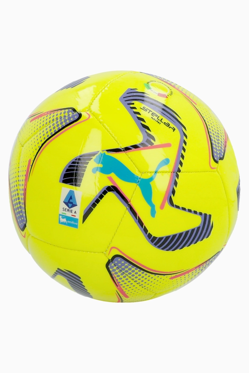 Футбольный мяч Puma Stellar Nitro Serie A Hi-Vis размер 1/Mini - желтый
