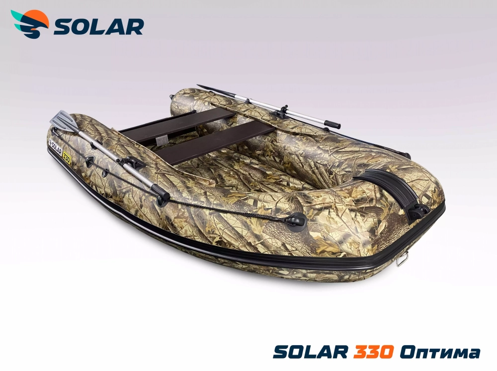 Лодка надувная моторная solar-330 к (оптима)