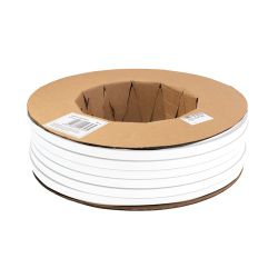Уплотнитель самоклеящийся FUARO ADH/D-21x15mm, WHITE белый 50м /65873/