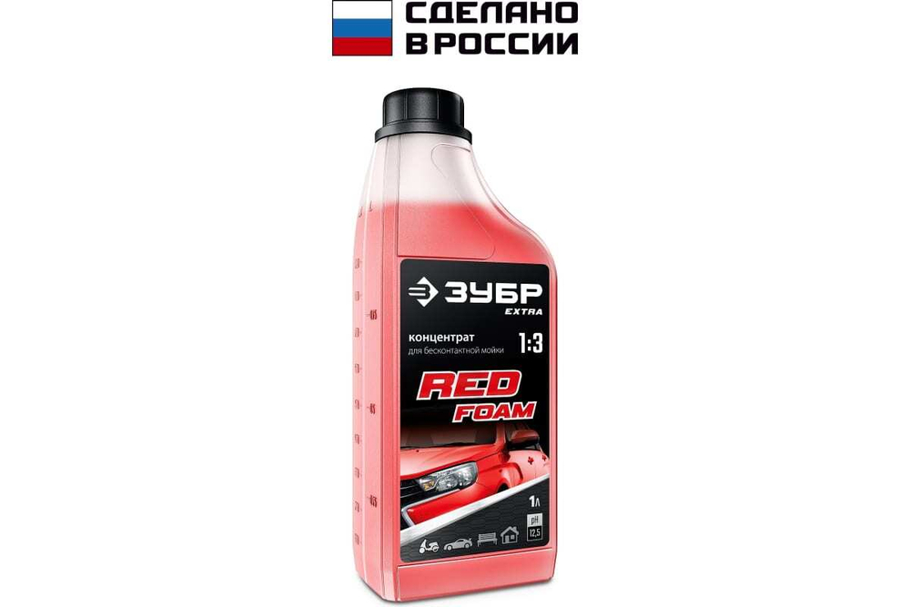 Универсальный шампунь для минимоек ЗУБР Extra 1 л 70650-1