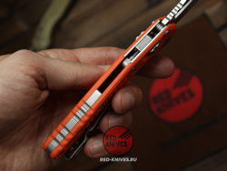 Нож MICROTECH MSI RAM-LOK - рук. оранж нейлон RK-505