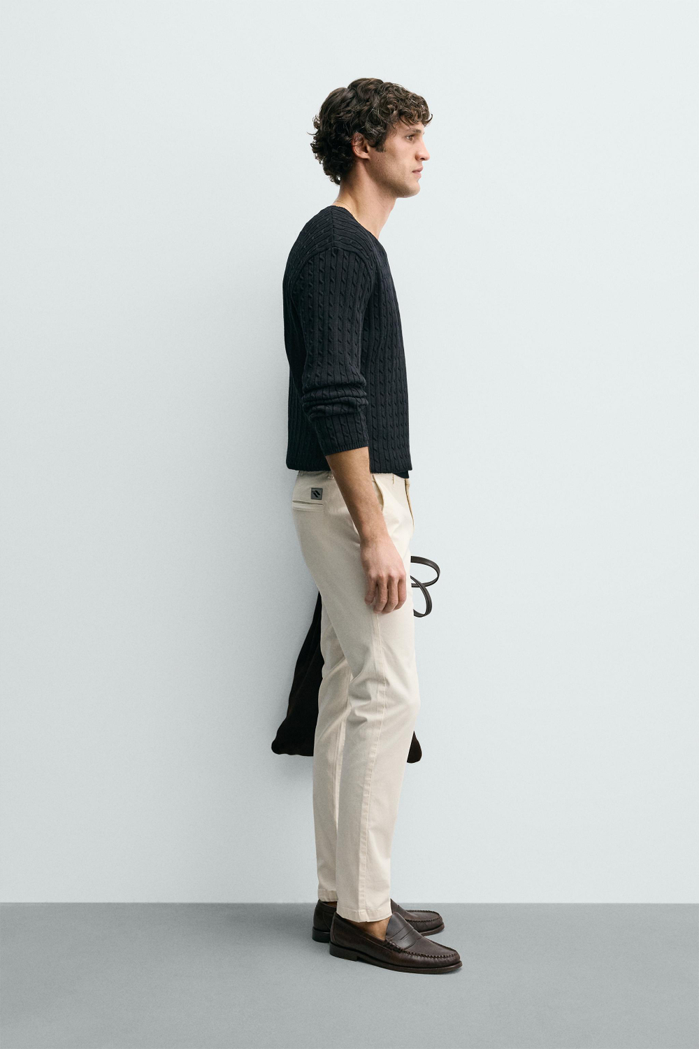 БРЮКИ ЧИНОС SKINNY FIT — ZARA