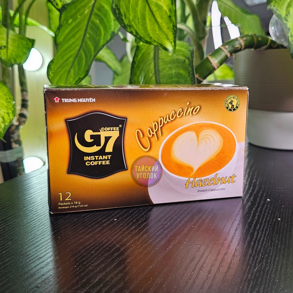 Кофе растворимый Капучино Trung Nguyen G7 Cappuchino 1 пакетик 18 гр