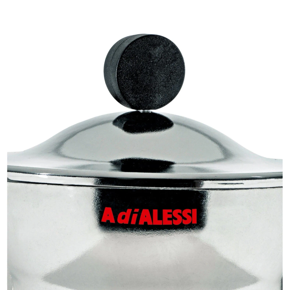 Alessi Алюминиевая Турка кофеварка высокого давления Moka Alessi на 6 чашек. AAM33/6