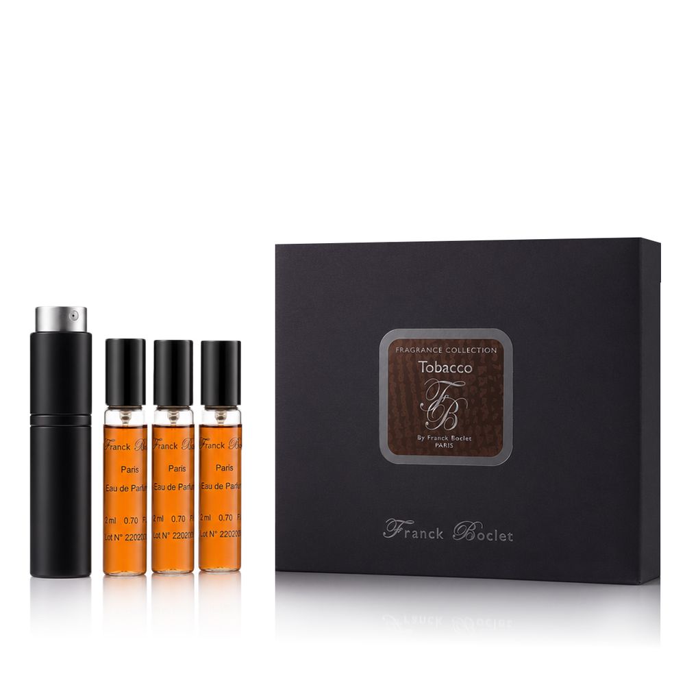 Franck Boclet Tobacco EDP 20 ml + 3 x EDP Refill 20 ml (man) 1 pcs Franck Boclet Tobacco EDP 20 ml + 3 x EDP Refill 20 ml (man) 1 pcs