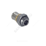 Соединитель для МП/PE-X труб латунь пресс Дн 16х1/2" под конус с накидной гайкой RM179E Giacomini RM179Y113