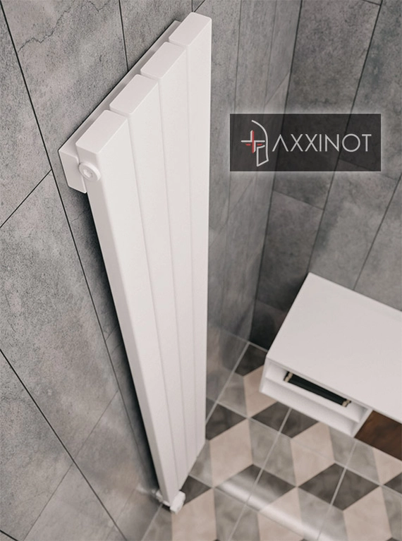 Axxinot Adero VE 1500 - вертикальный электрический трубчатый радиатор высотой 1500 мм, белый