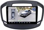 Магнитола для Opel Insignia 2013-2015 - FarCar BX378M-360 монитор 9.5" 2K QLED на Android 13, Быстрая, CarPlay, 4G SIM-слот, 4 камеры в комплекте