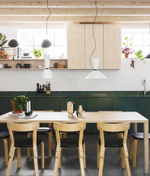 Pendant design lamp Alphabeta by Hem (B)