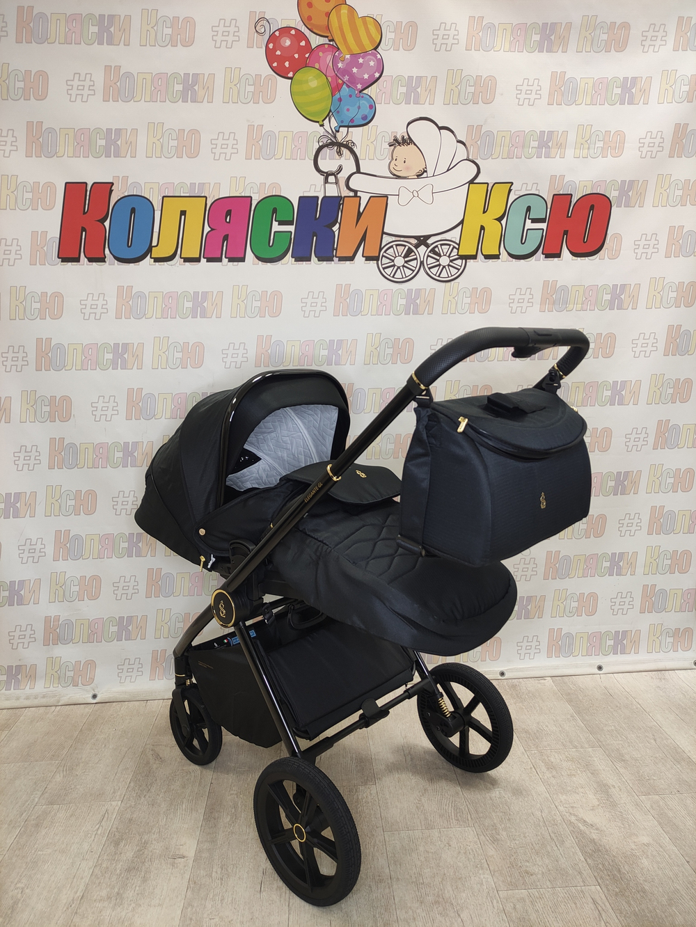 Коляска модульная Sweet Baby SBL Elegante GL Black
