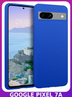 Мягкий Soft Touch чехол из силикона для GOOGLE PIXEL 7A с бархатной подкладкой