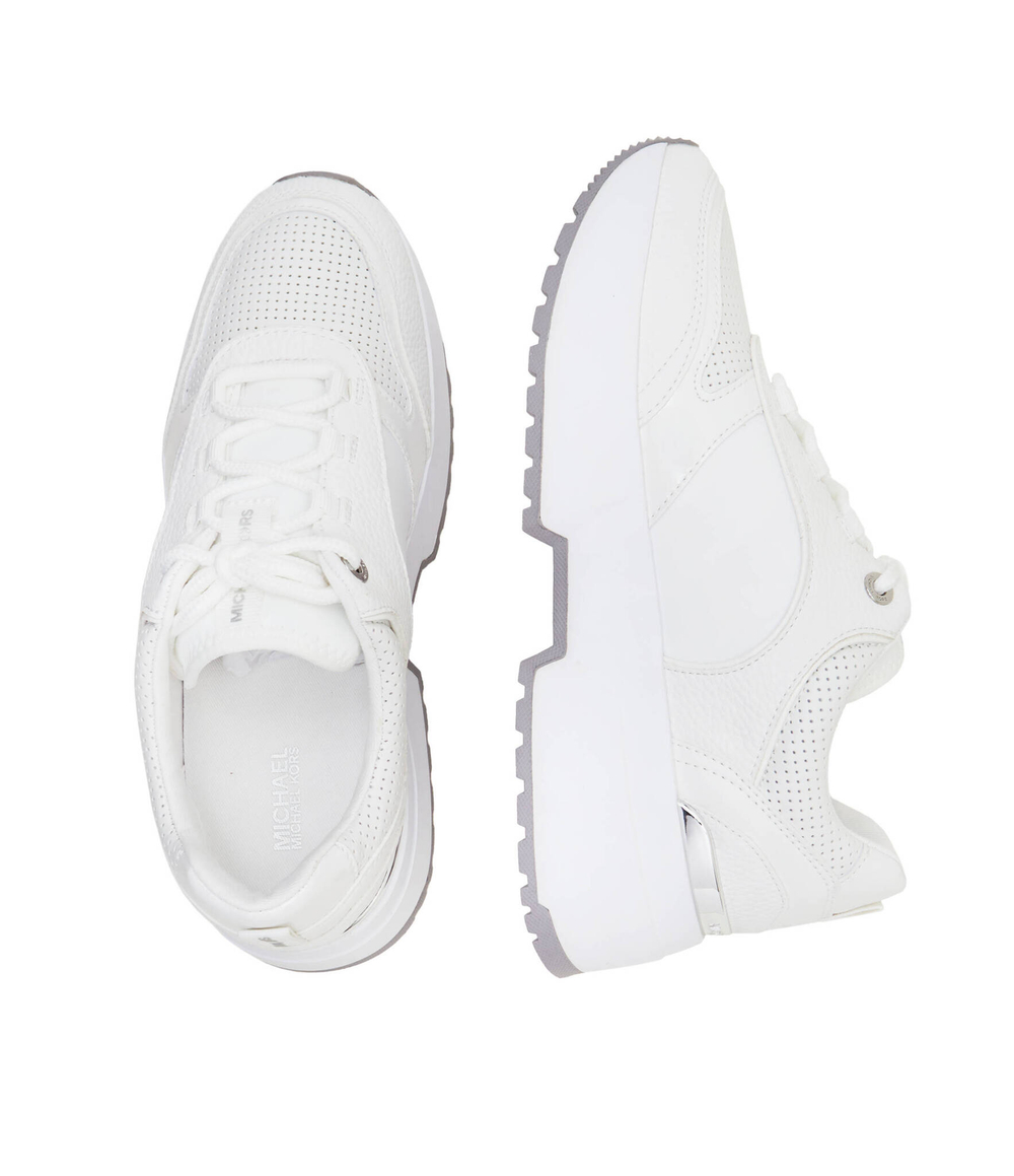 Кожаные кроссовки percy trainer Michael Kors - белый(43H3PCFS1L)