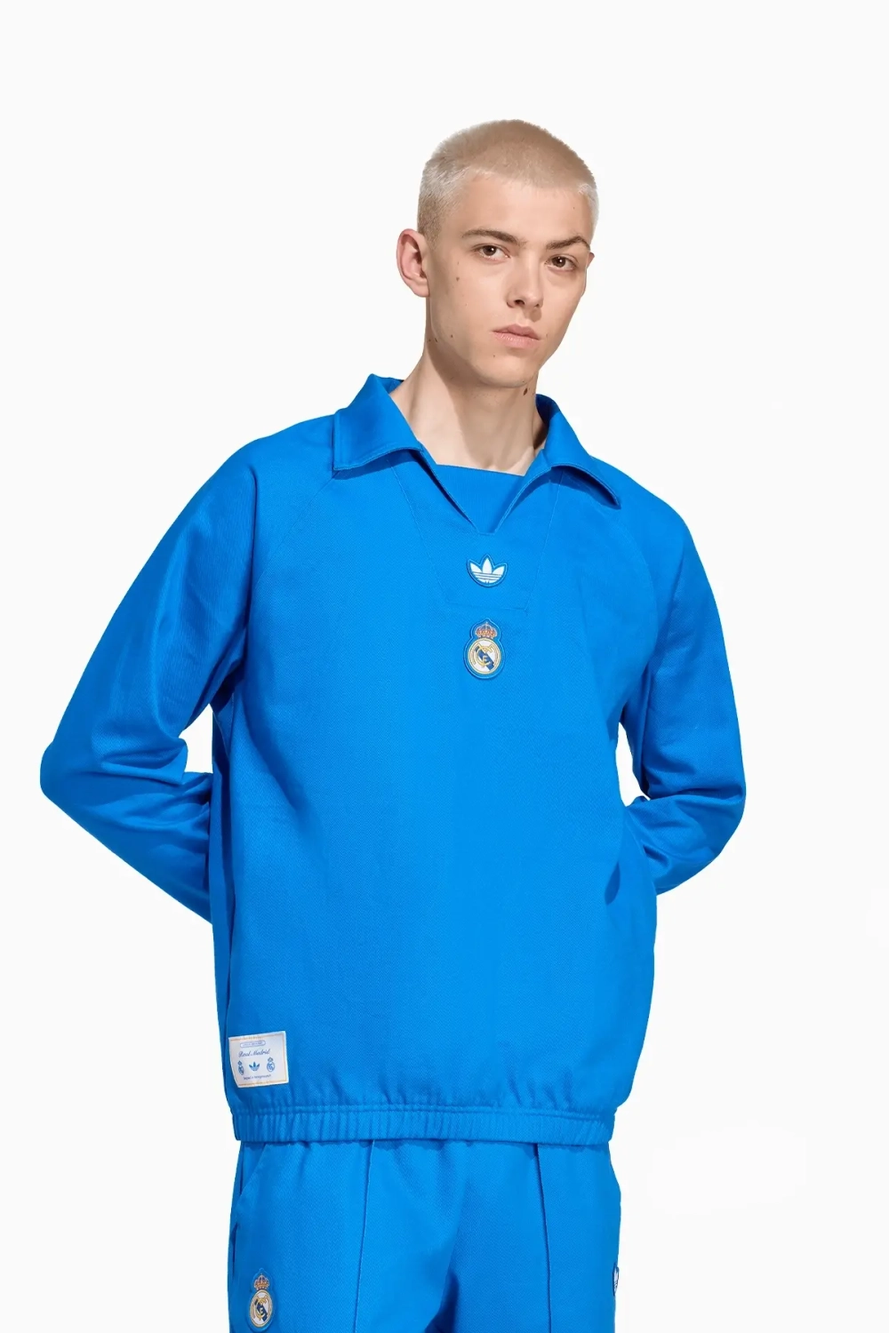 Кофта adidas Real Madrid 25/26 Terrace Icons - синий