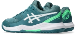 Детские кроссовки для Падел Asics Gel-Dedicate 8 Padel GS - misty pine/white