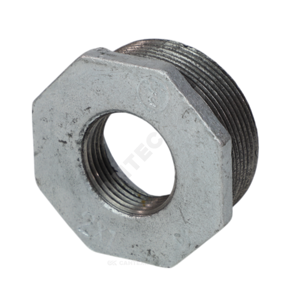 Футорка чугун оц Ду 32х25 (1 1/4"х1") НР/ВР Fittex PLUS