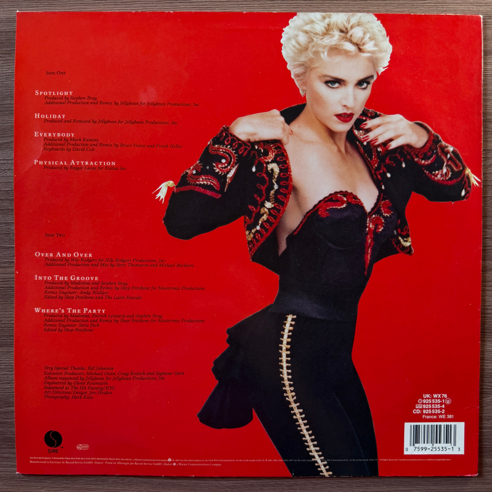 Madonna - You Can Dance (Европа 1987г.)