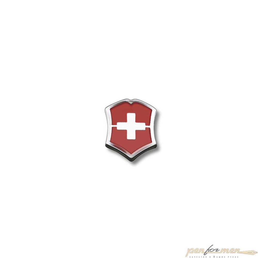 Значок Victorinox красно-серебристый (4.1888)