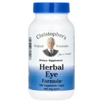 Christopher's Original Formulas, травяная формула для зрения, 100 вегетарианских капсул