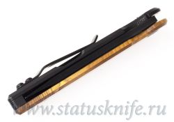 Нож Hoback Radford Titanium Juma Golden Dragon CPM20CV DLC BWфотография - 8