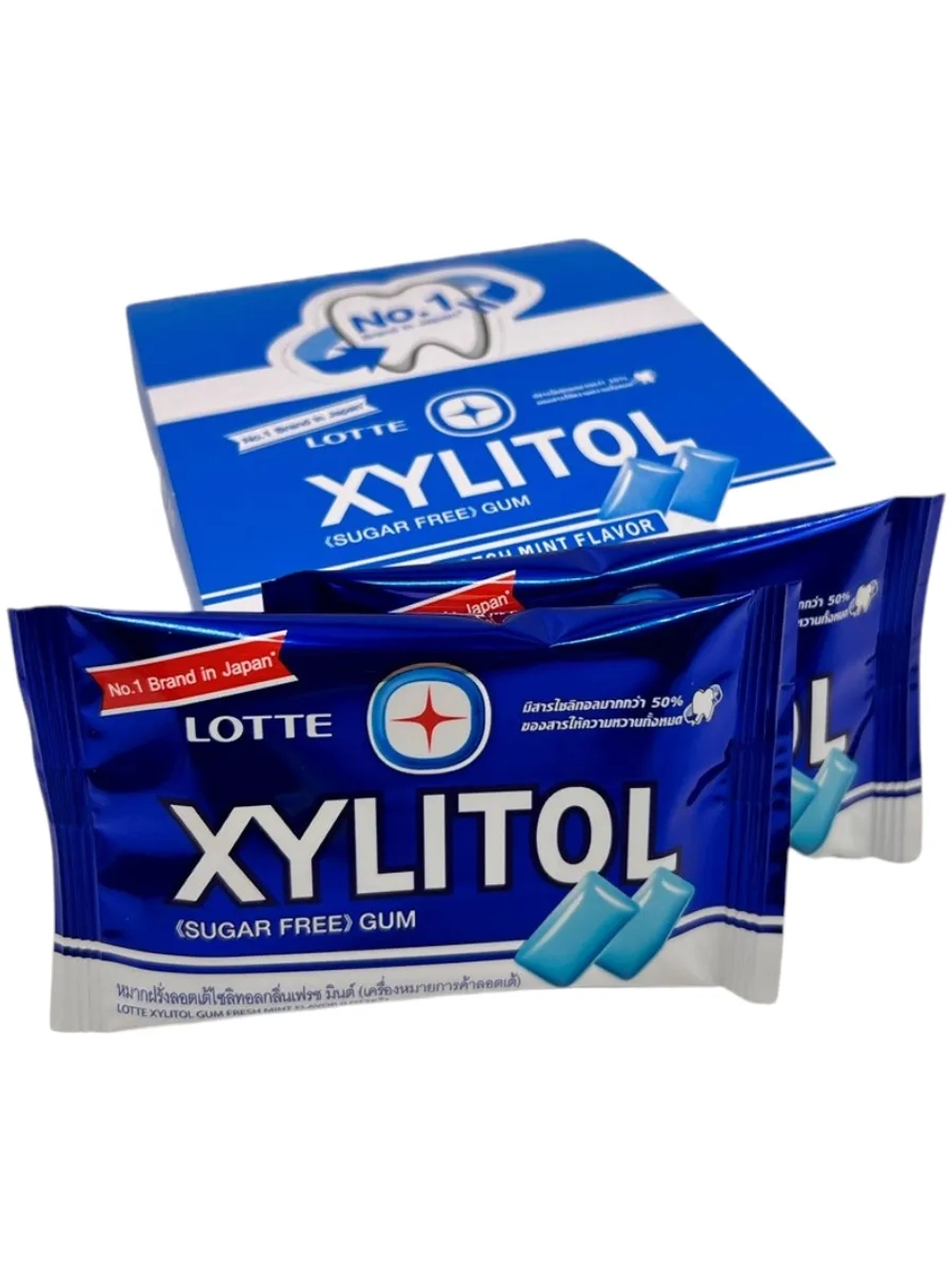 Жевательная резинка Xylitol без сахара "Освежающая Мята" 11,6 * 10 шт