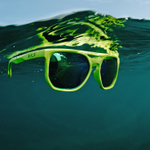 Спортивные очки HILX Carnage / Matt Solid Neon Yellow / Green Polarized Lens