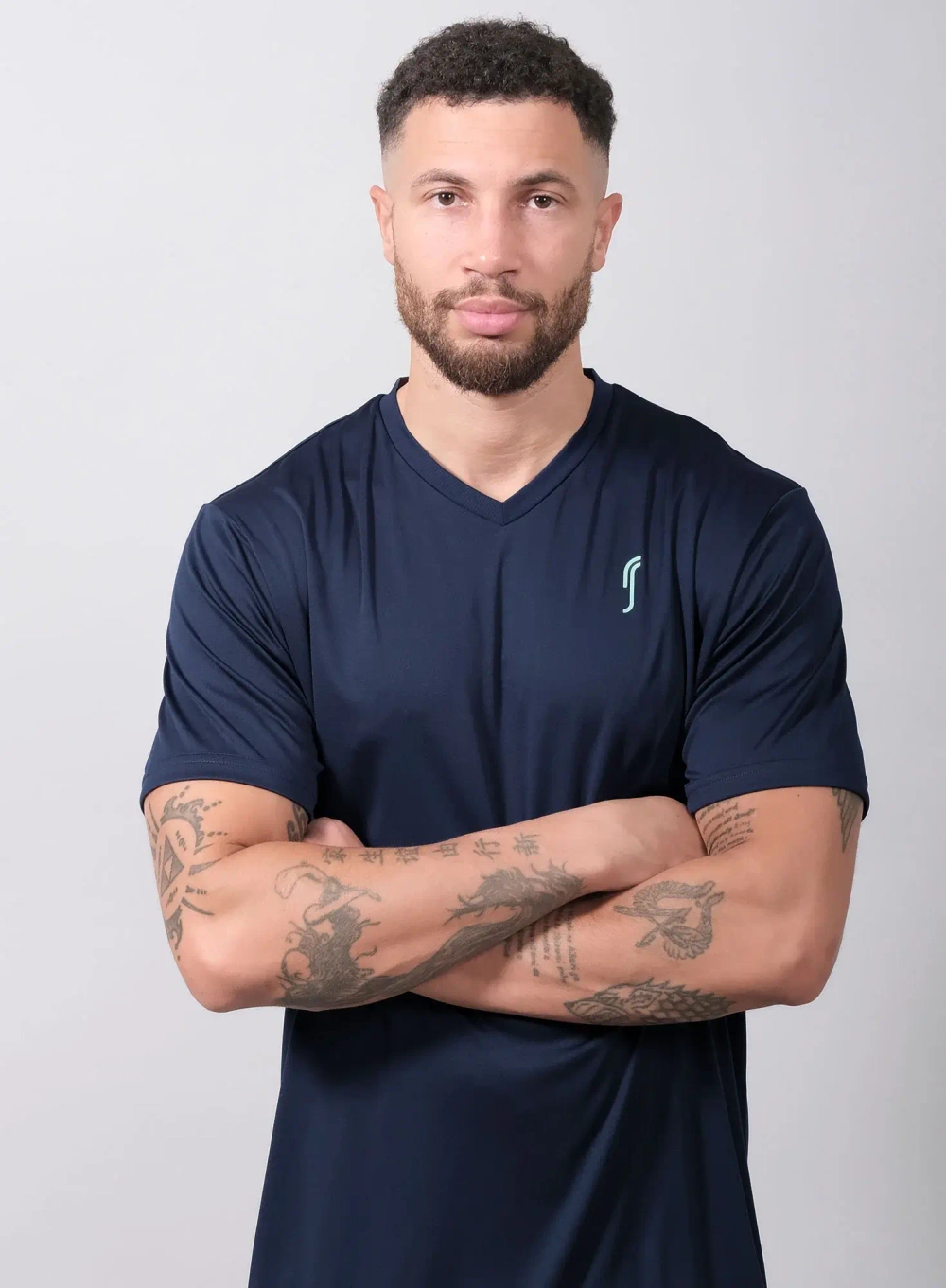Мужская футболка RS Performance Tee (Navy/Ace Blue 251M014926/313)