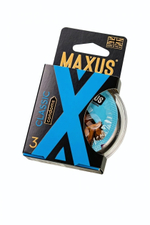Презервативы Maxus классические в пластиковом кейсе 3 шт