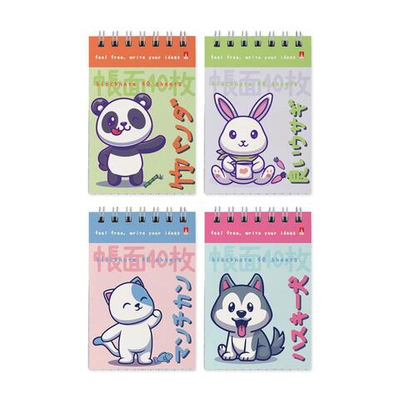 Блокнот А7 40л. "Kawaii Animals" (Альт)