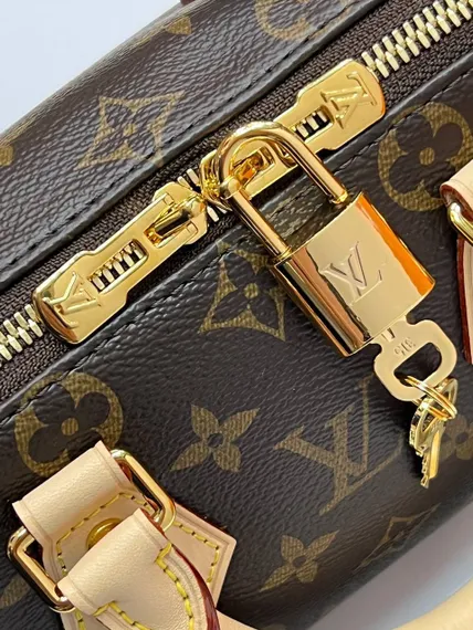 Сумка Louis Vuitton Speedy с плечевым ремнем Monogram