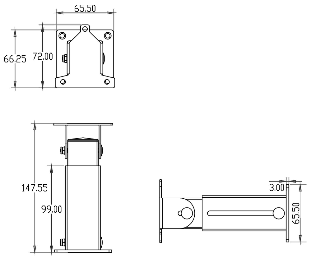 ST-DH600B Кронштейн Smartec