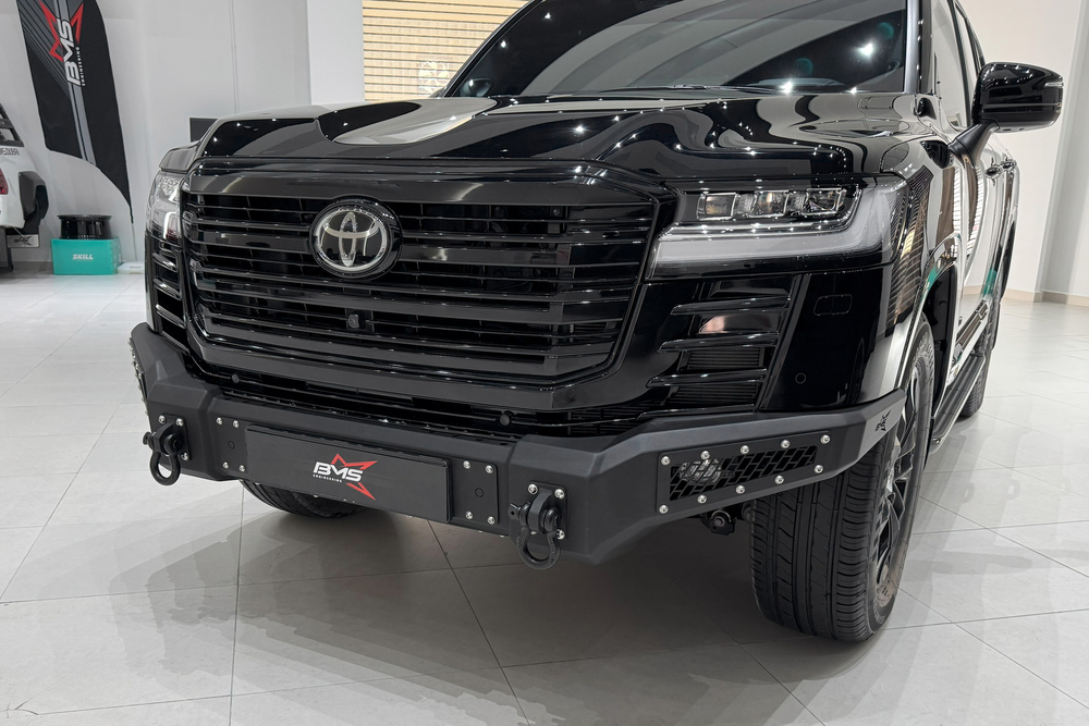 Бампер силовой передний BMS PRO-Line для Тойота Ленд Крузер 300