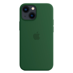 Силиконовый чехол с поддержкой MagSafe Apple Silicone Case для iPhone 13 mini, Clover (Зеленый клевер)